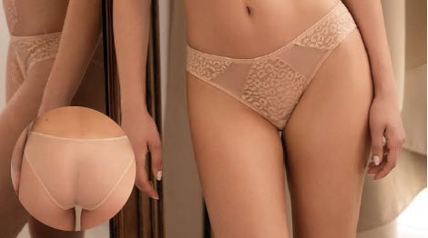 Reggiseno Francese con Ferretto completo di slip - ANIMALIER