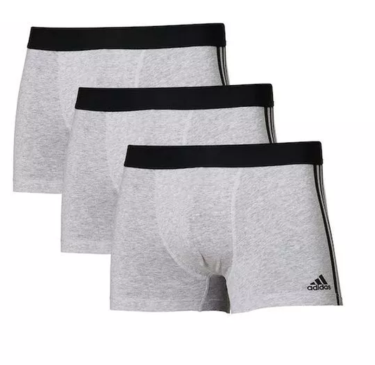 ADIDAS - BOXER ACTIVE FLEX COTTON 3 STRIPES - TRIPACK